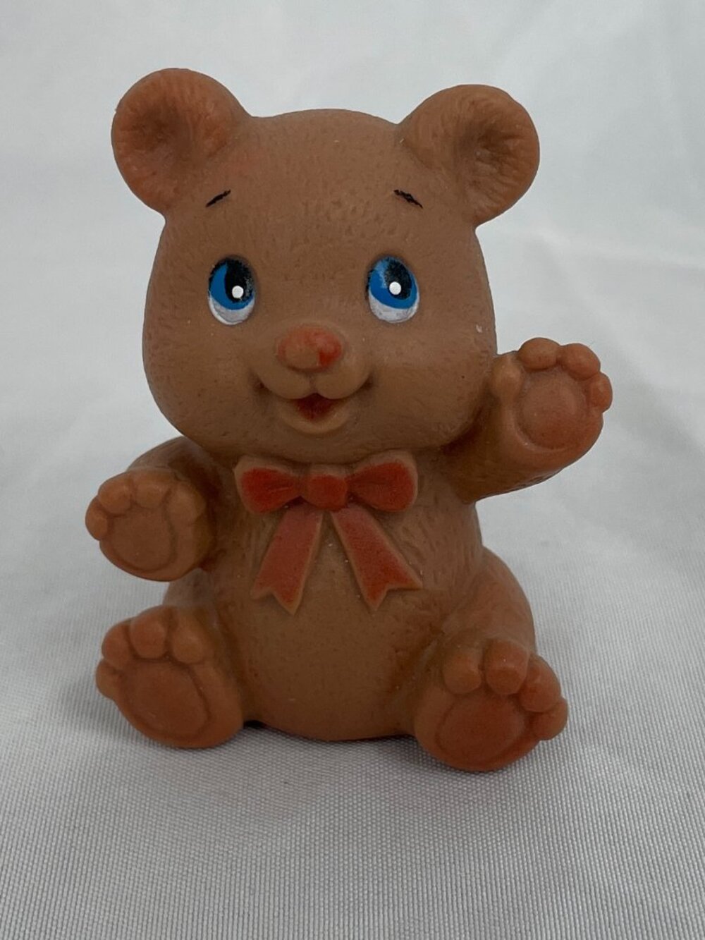 Vintage RARE Fisher Price Loving Family Dollhouse Brown Teddy Bear